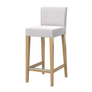 HENRIKSDAL housse pour tabouret bar avec dossier